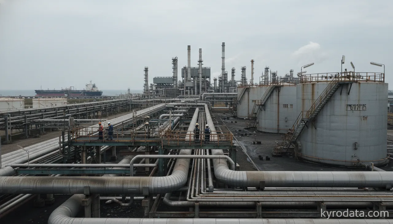 Petróleo bruto à Coreia do Sul mantém preço máximo em 2026