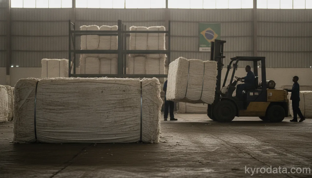 Paquistão dobra fatia do algodão brasileiro exportado