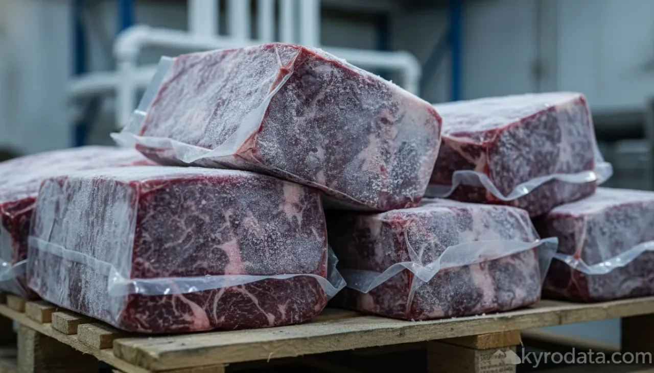 Carne bovina congelada ao mercado italiano dispara no 1º quadrimestre