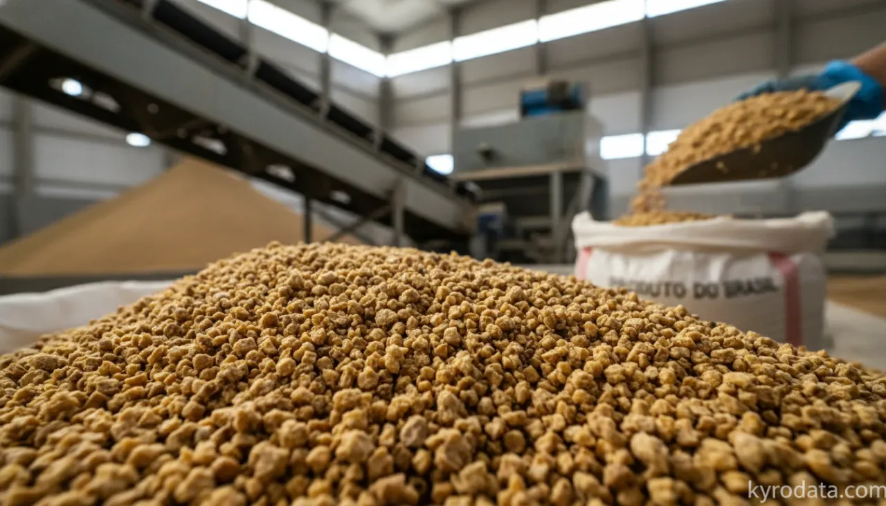 Farelo de soja exportado a Portugal multiplica por 12